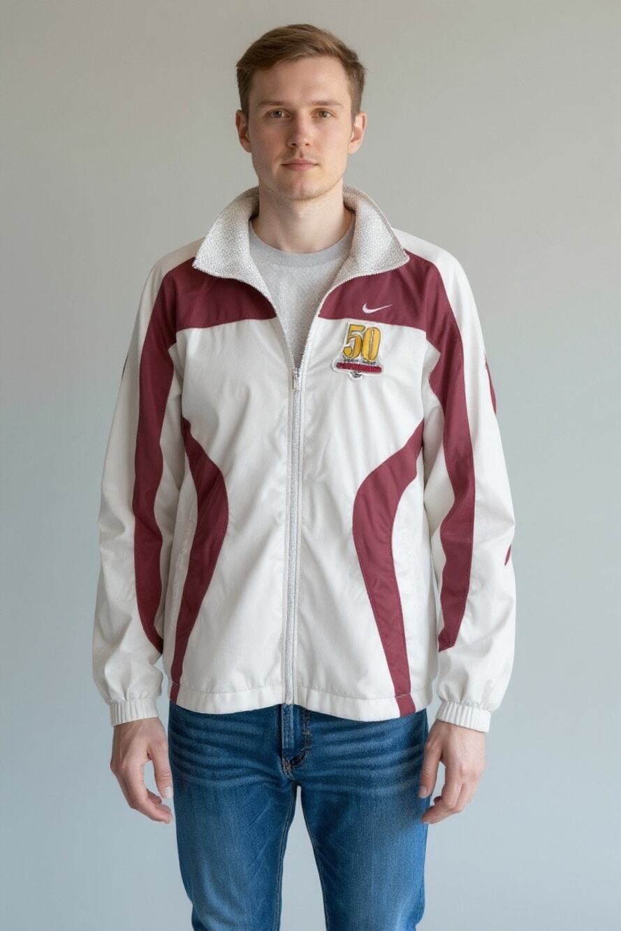 Vintage Nike Florida State Seminoles 50th Anniversary Windbreaker Jacket XL